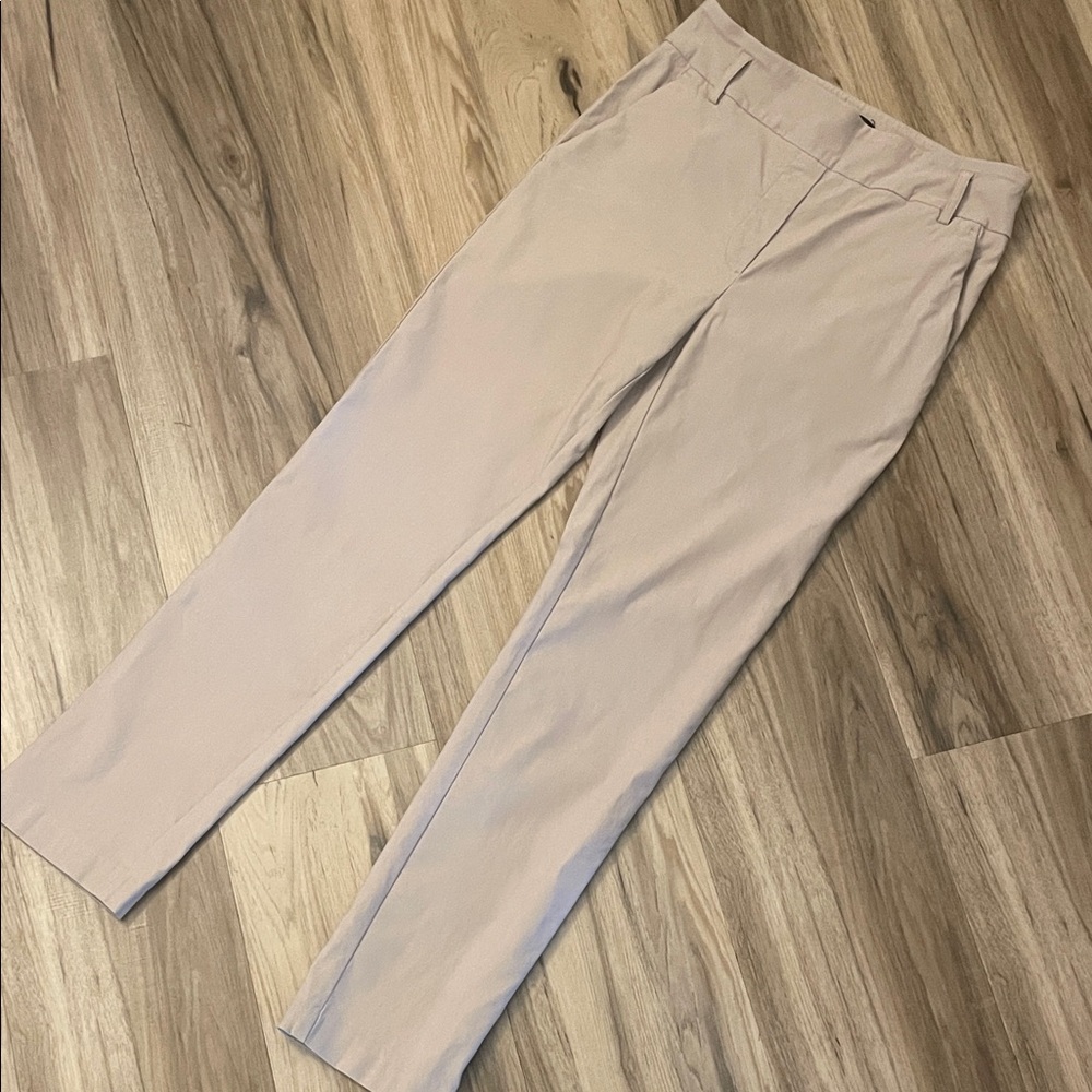 Elegant Women's Tan Ankle Pants